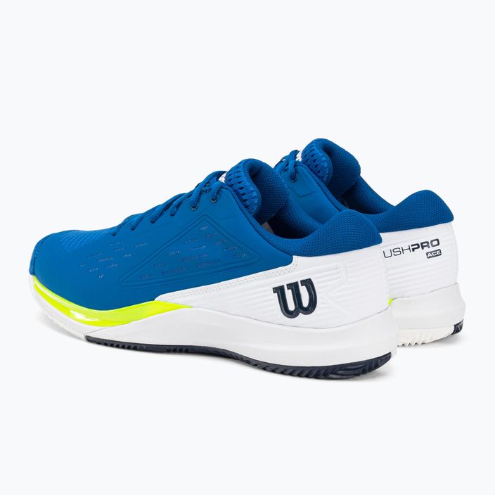 Pánská tenisová obuv Wilson Rush Pro Ace Clay modrá WRS330840 3
