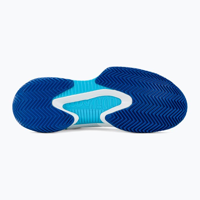 Pánské  tenisové boty  Wilson Kaos Swift 1.5 Clay white/blue atoll/lapis blue 5