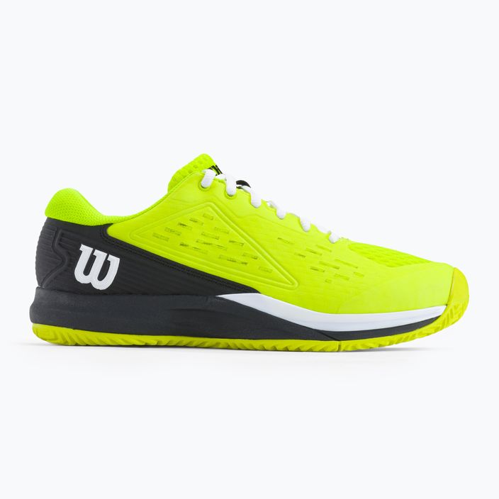 Dětská tenisová obuv Wilson Rush Pro Ace Safety černo-žlutá WRS331140 2
