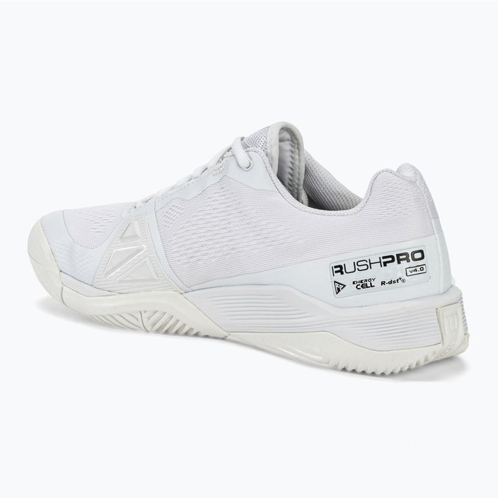 Pánské  tenisové boty  Wilson Rush Pro 4.0 white/white/black 3