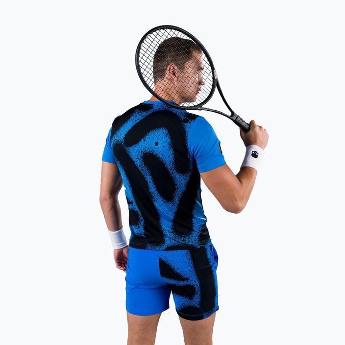 Pánské tenisové tričko HYDROGEN Spray Tech blue T00502014 2