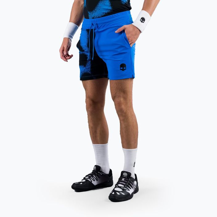 Pánské tenisové šortky HYDROGEN Spray Tech modré T00510014 2