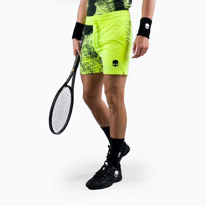 Pánské tenisové šortky HYDROGEN Spray Tech Yellow T00510724 2