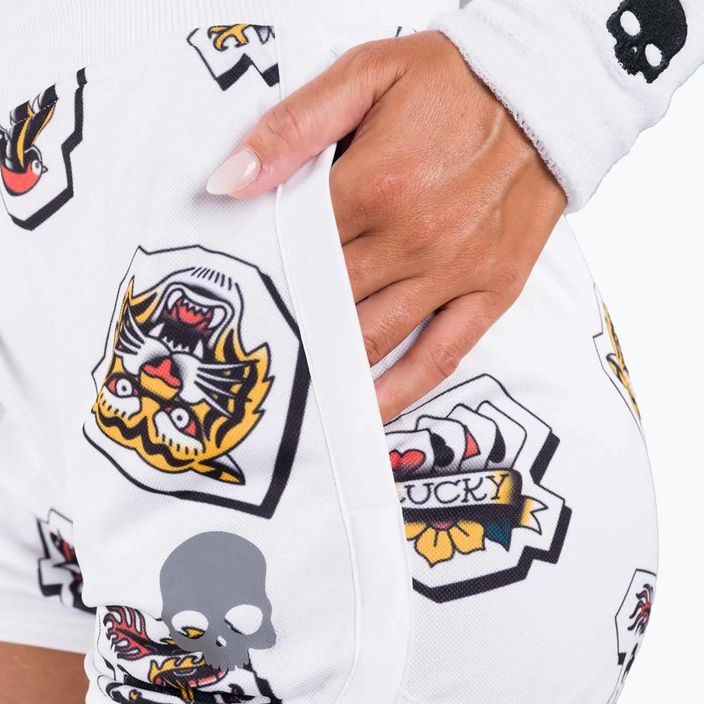 Dámské tenisové šortky HYDROGEN Tattoo Tech white T01516001 2