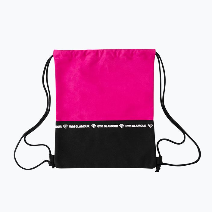 Sportovní vak Gym Glamour Gym bag růžovo-černý 277 2