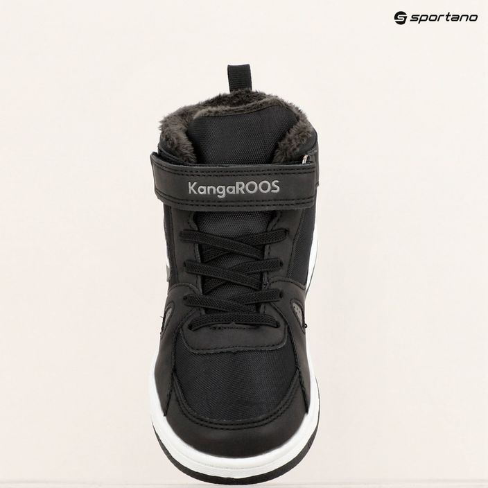 Dětské boty KangaROOS K-CP Kalley II EV jet black / steel grey 9