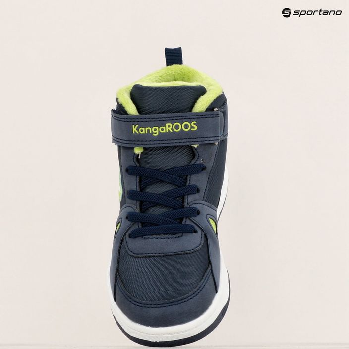 Dětské boty  KangaROOS K-CP Kalley II EV dk navy / lime 9