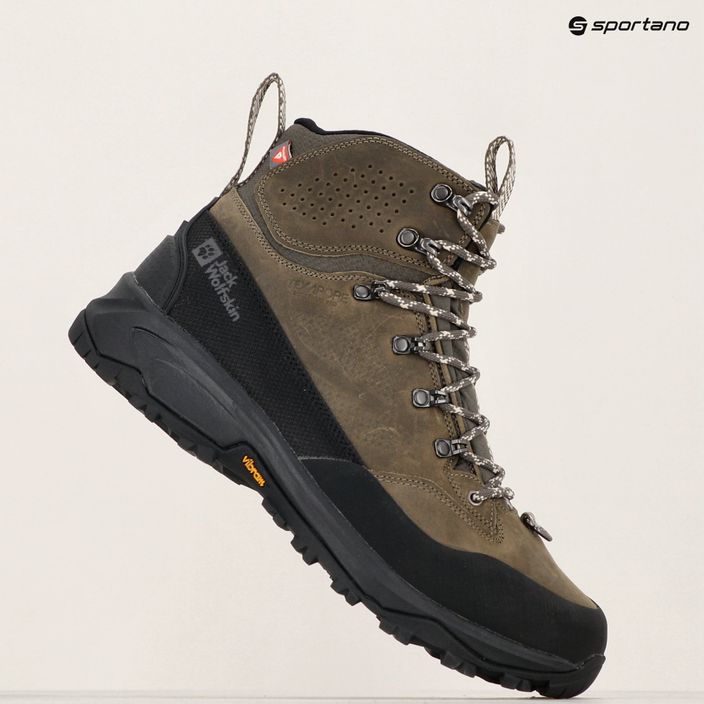 Pánské trekové boty Jack Wolfskin Terraquest Arctic Texapore Mid cold coffee 3