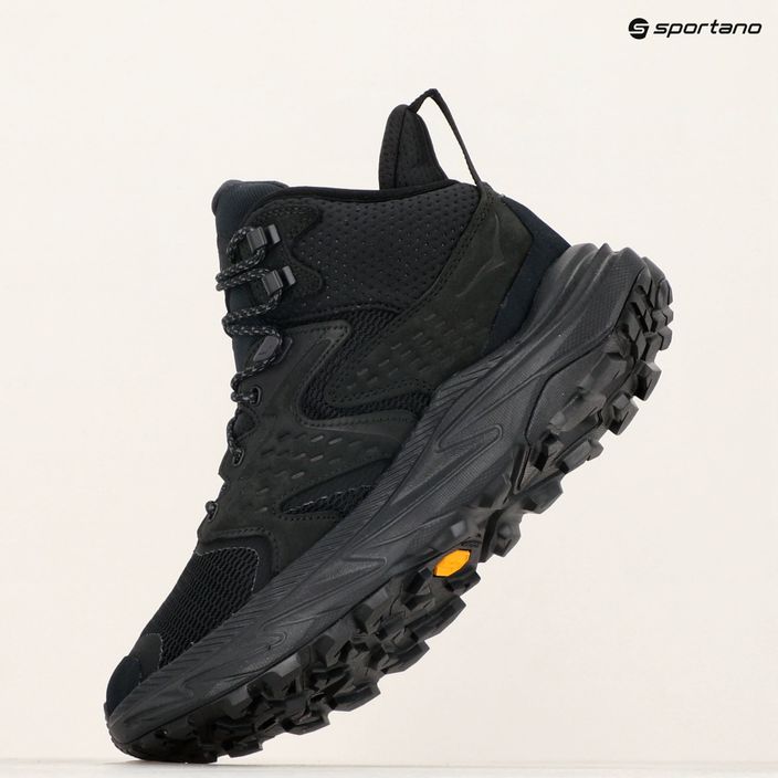 Pánské turistické boty  HOKA Anacapa 2 Mid GTX black/black 3