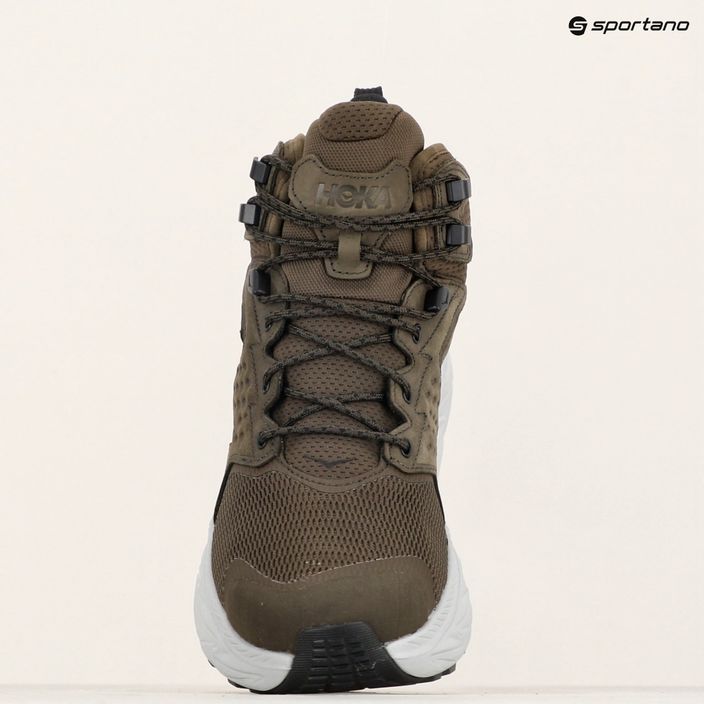 Pánské turistické boty  HOKA Anacapa 2 Mid GTX deep umber/stardust 8