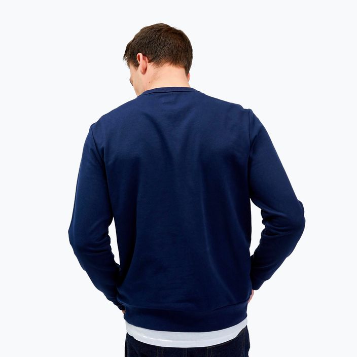 Pánská mikina GAP Logo Crewneck blue navy 3