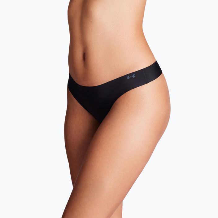 Dámská tanga Under Armour Pure Stretch Ns Thong black 7