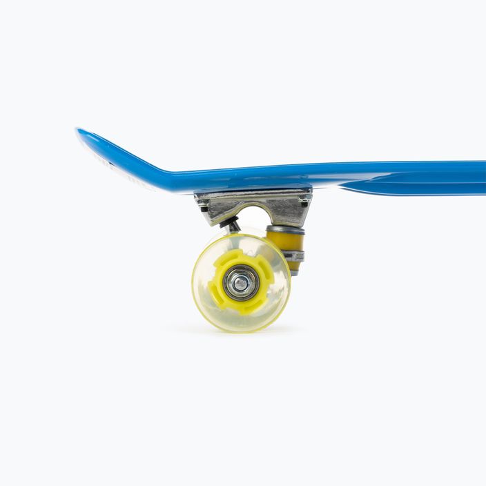 Klasický dětský skateboard LED Mechanics modrý PW 506 5