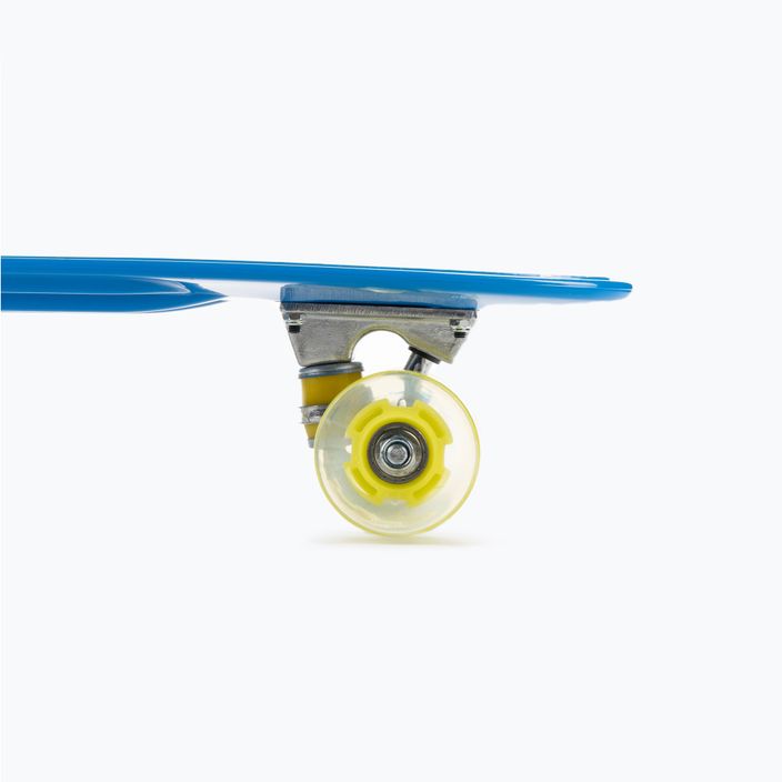 Klasický dětský skateboard LED Mechanics modrý PW 506 6