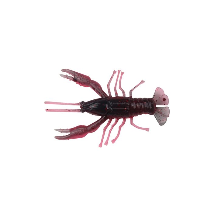 Relax Crawfish 1 Laminované 8 ks. Černo-červené třpytky / Super Red CRF1 2
