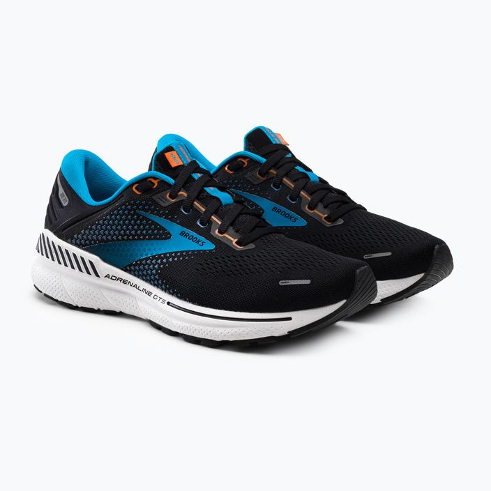 Pánská běžecká obuv BROOKS Adrenaline GTS 22 black-blue 1103661D034 5