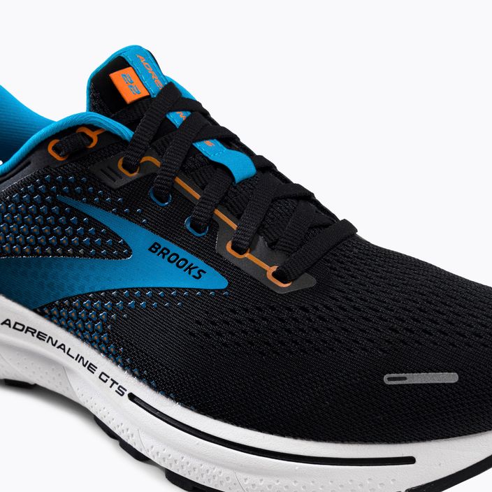 Pánská běžecká obuv BROOKS Adrenaline GTS 22 black-blue 1103661D034 8