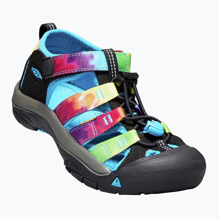 Dětské trekové sandály KEEN Newport H2 rainbow tie dye 7