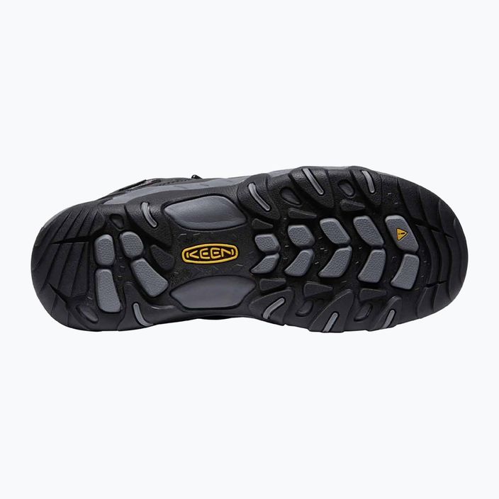 Pánské trekové boty KEEN Koven Mid Wp black-grey 1020210 14