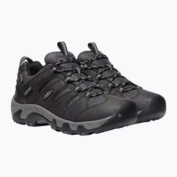 Pánské trekové boty KEEN Koven Wp black-grey 1025155 11