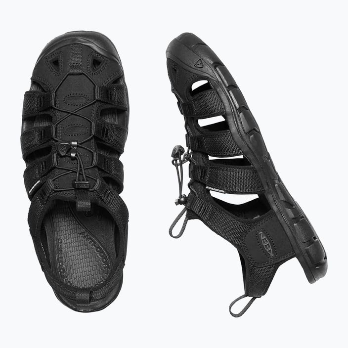 Pánské trekové sandály KEEN Clearwater CNX triple black 12