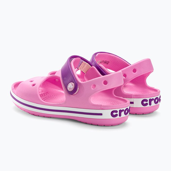 Dětské sandály Crocs Crockband carnation/amethyst 3