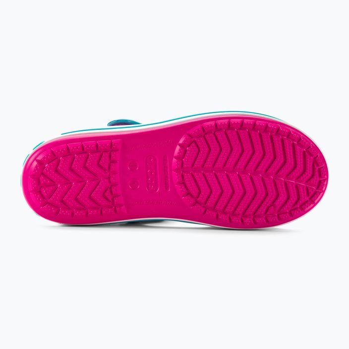Dětské sandály Crocs Crockband candy pink/pool 5