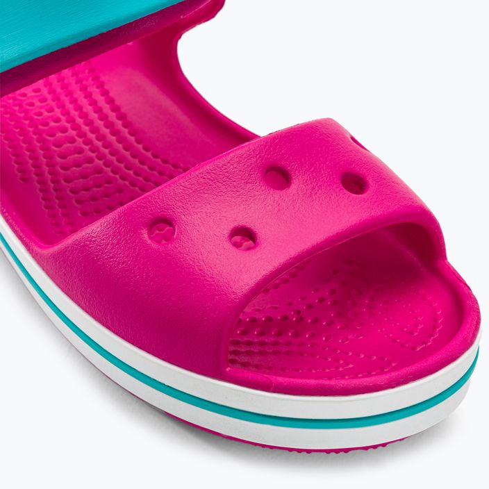 Dětské sandály Crocs Crockband candy pink/pool 7