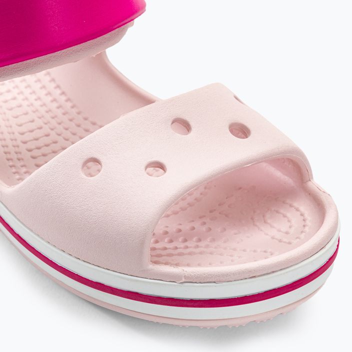 Dětské sandály Crocs Crockband barely pink/candy pink 7