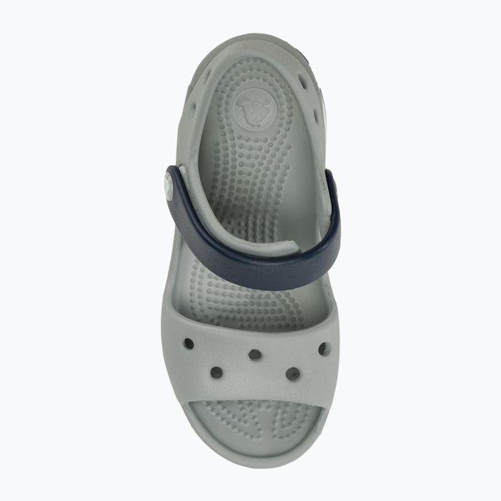 Dětské sandály  Crocs Crockband Kids Sandal light grey/navy 5