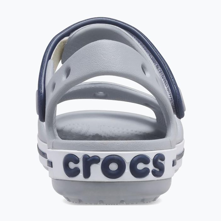 Dětské sandály  Crocs Crockband Kids Sandal light grey/navy 12
