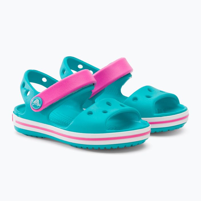 Dětské sandály Crocs Crockband digital aqua 4
