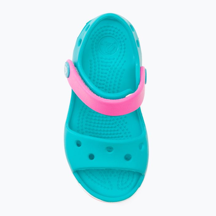 Dětské sandály Crocs Crockband digital aqua 6