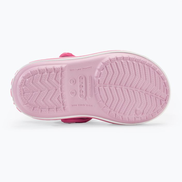 Dětské sandály  Crocs Crockband Kids Sandal ballerina pink 4