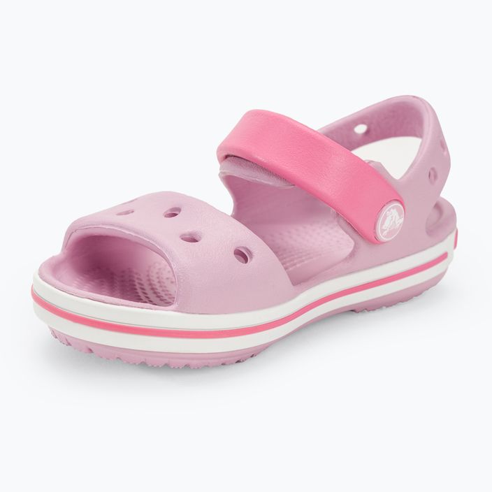 Dětské sandály  Crocs Crockband Kids Sandal ballerina pink 7