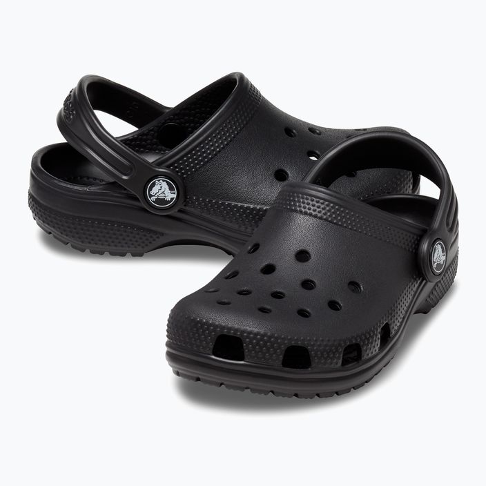 Dětské nazouváky Crocs Classic Clog T black 8