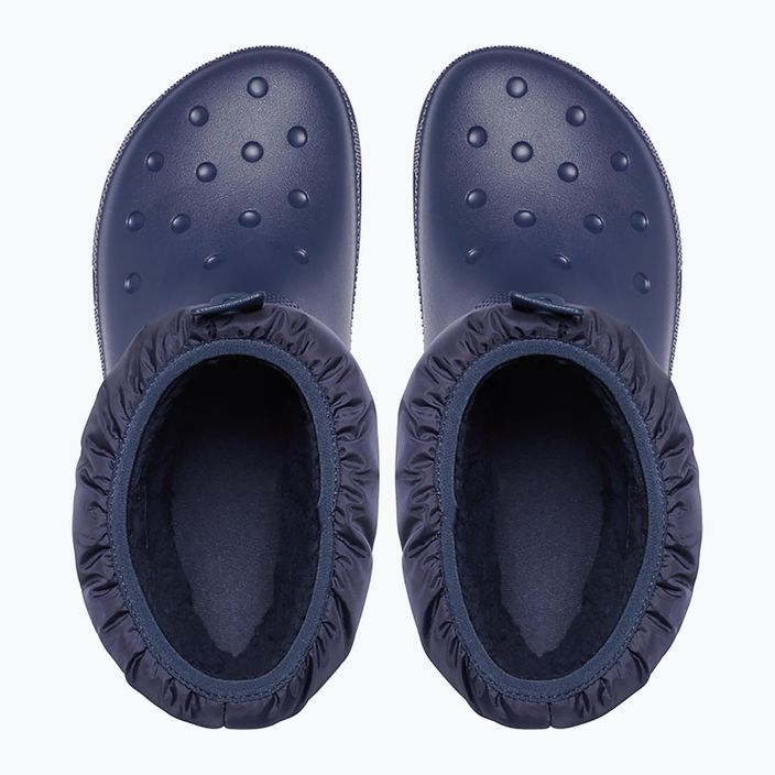 Dámské sněhule Crocs Classic Neo Puff Shorty navy 11