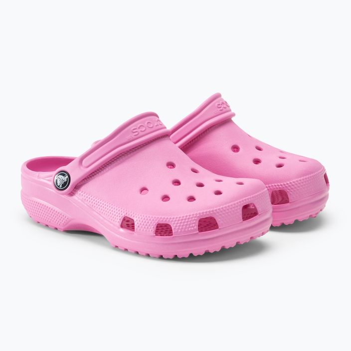 Crocs Classic Clog Dětské žabky taffy pink 5