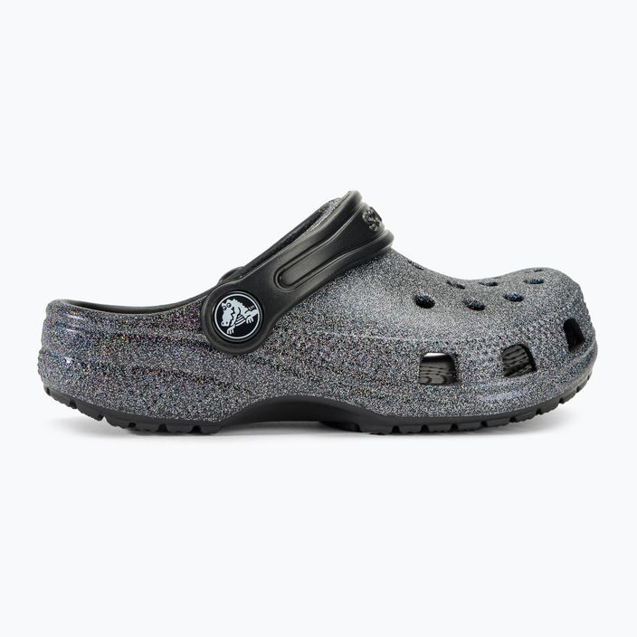 Dětské nazouváky   Crocs Classic Glitter Clog black 3
