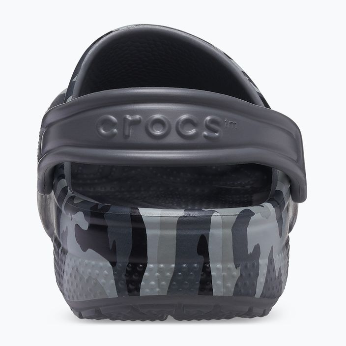 Crocs Classic Camo Clog T grey dětské žabky 207593-097 13