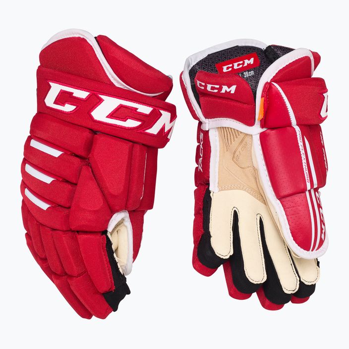 Hokejové rukavice  CCM Tacks 4R Pro2 SR red 2