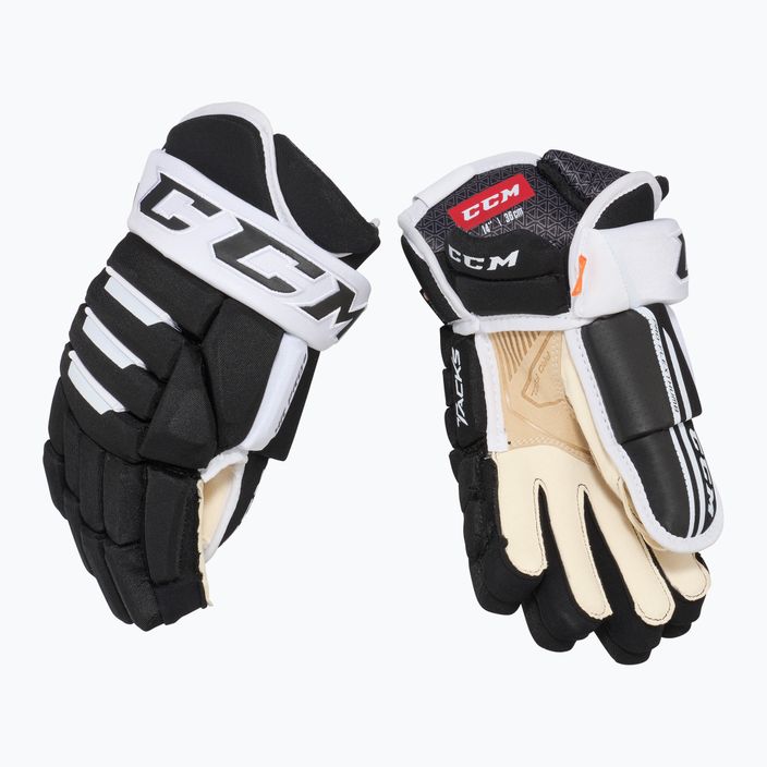 Hokejové rukavice  CCM Tacks 4R Pro2 SR black/white 2
