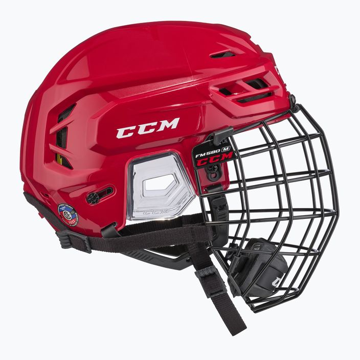 Hokejová helma  CCM Tacks 210 Combo red 3