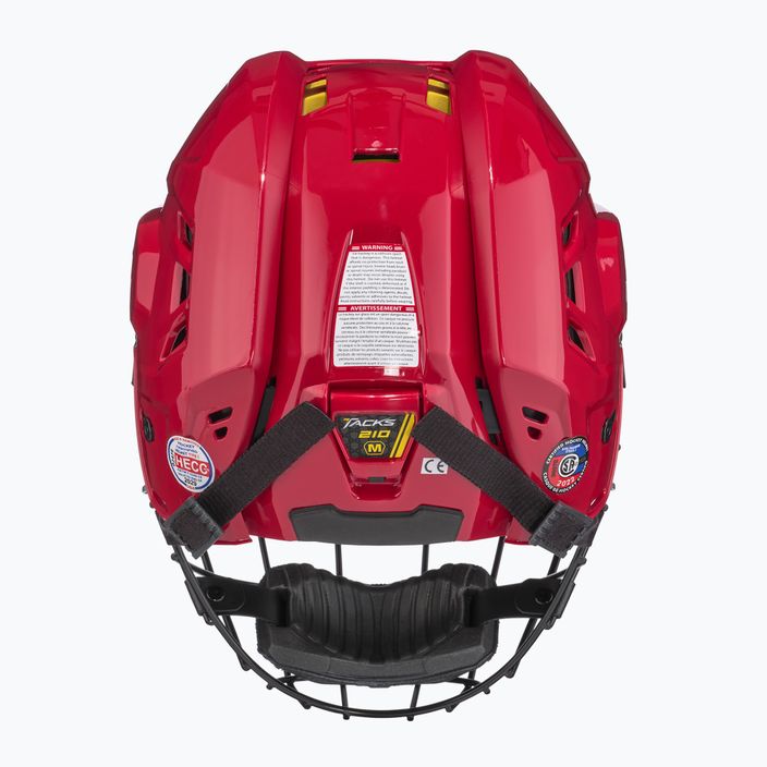 Hokejová helma  CCM Tacks 210 Combo red 4