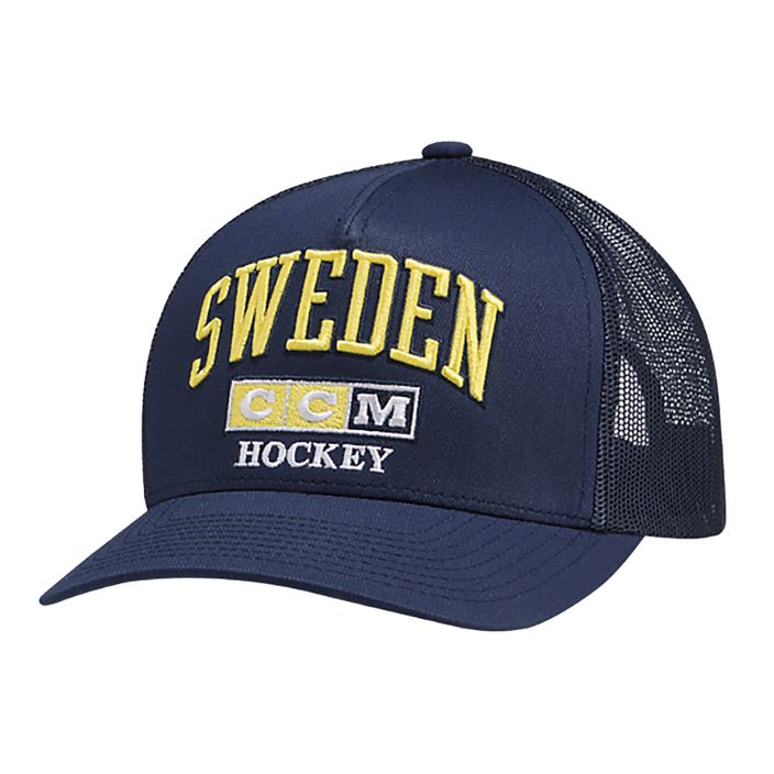 Kšiltovka CCM Meshback Trucker Team Sweden 2