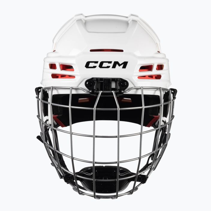 Dětská hokejová helma CCM Tacks 70 Combo bílý 4109867 2