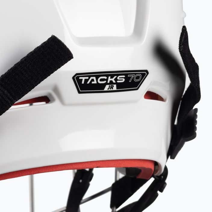 Dětská hokejová helma CCM Tacks 70 Combo bílý 4109867 8