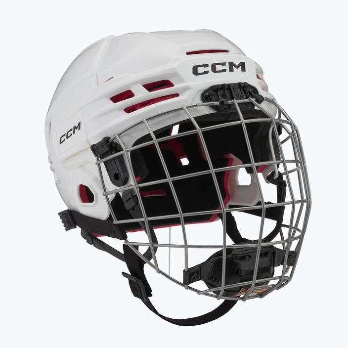 Dětská hokejová helma CCM Tacks 70 Combo bílý 4109867 9