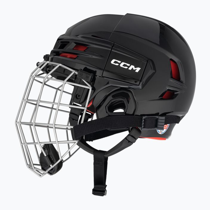 Dětská hokejová helma CCM Tacks 70 Combo black 5
