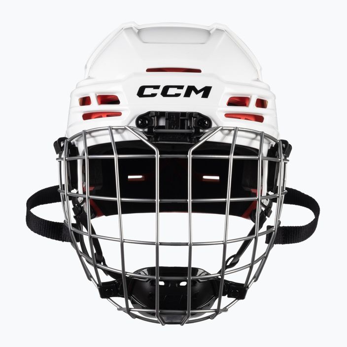 Dětská hokejová helma CCM Tacks 70 Combo bílý 4109872 2